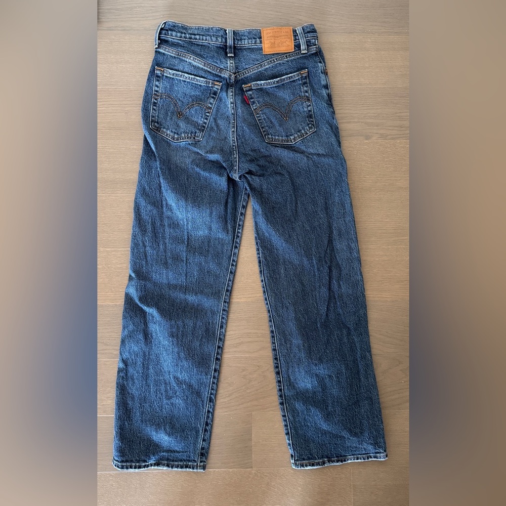 Levi's RIBCAGE STRAIGHT ANKLE WOMEN'S JEANS - Picture 6 of 7